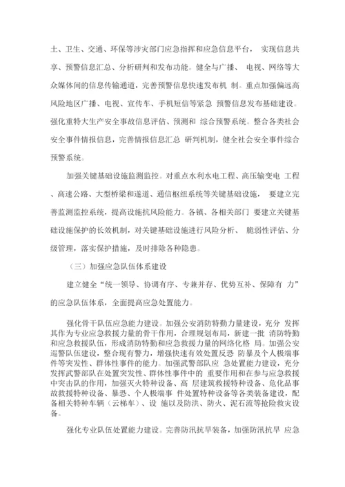 全县突发事件应急体系建设规划.docx