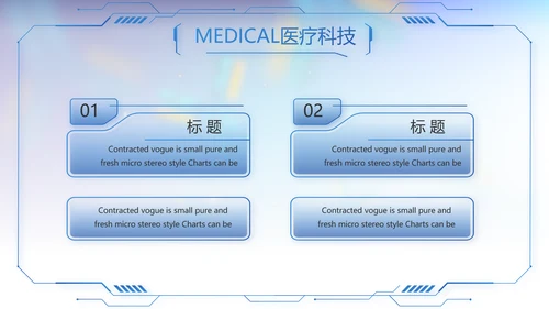 医疗科研工作总结汇报计划动态PPT模板