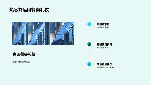 商务礼仪训练课程PPT模板