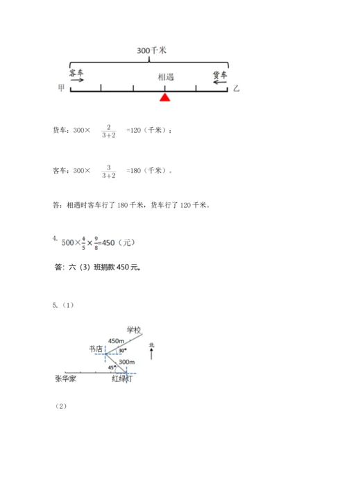 人教版六年级上册数学期中测试卷精编.docx