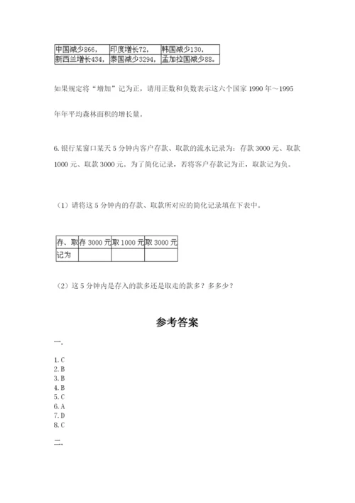 河南省平顶山市六年级下册数学期末考试试卷及答案（易错题）.docx