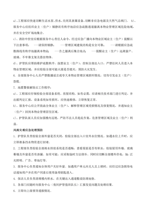 物业公司应急专项预案大全.docx