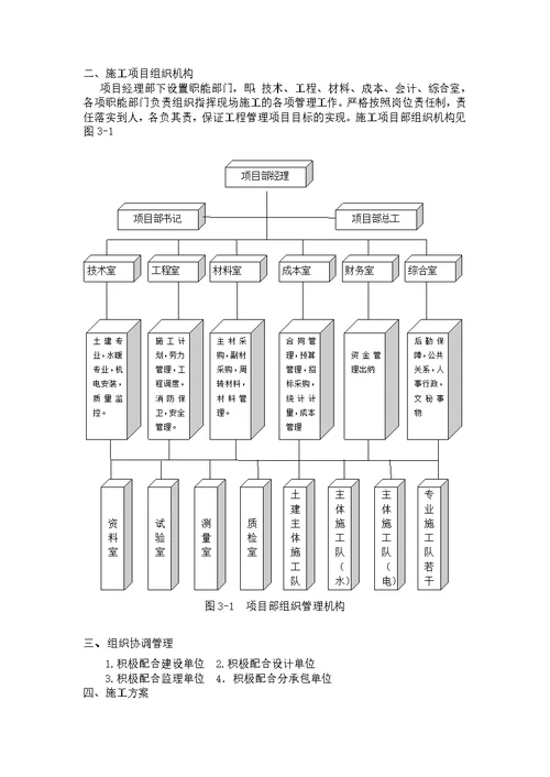 x施工组织课程设计任务书