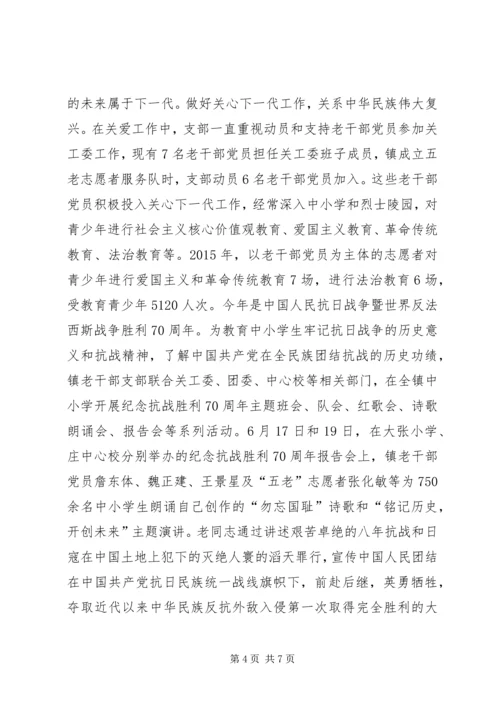 乡镇老干部党支部年度工作总结.docx