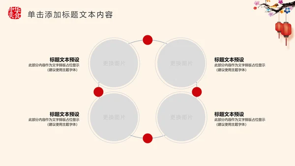 美味中国传统美食文化饮食餐饮PPT模板