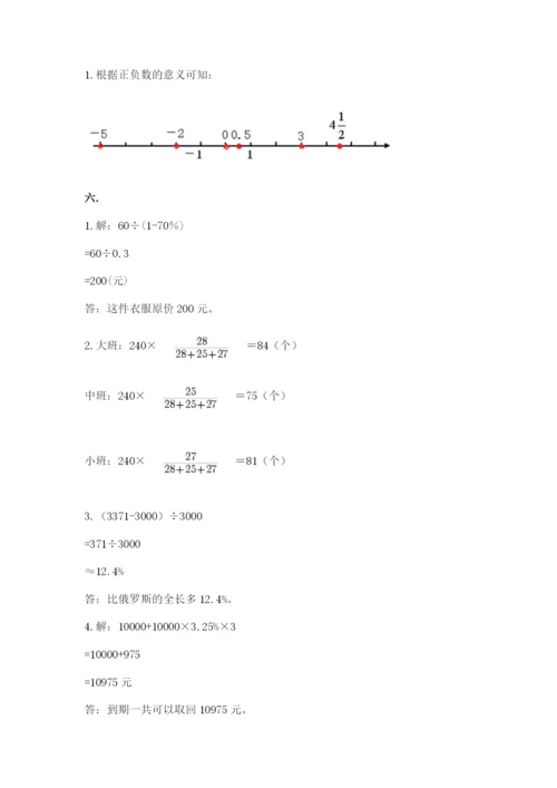 洛阳市小学数学小升初试卷【典型题】.docx