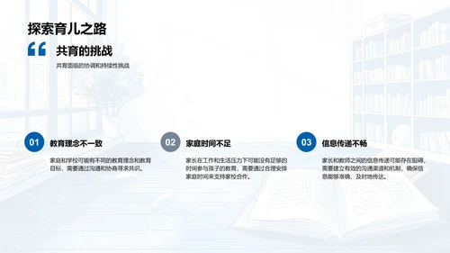 家校合作共育方略PPT模板