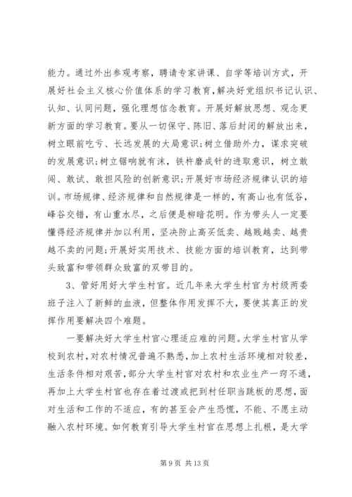 乡镇政府基层组织建设规范化调研报告.docx