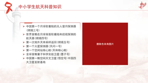 中小学生航天科普知识ppt课件
