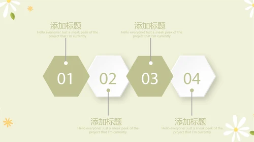 绿色小清新孕期心理保健动态PPT