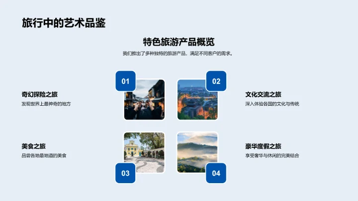XX旅行社企业介绍PPT模板