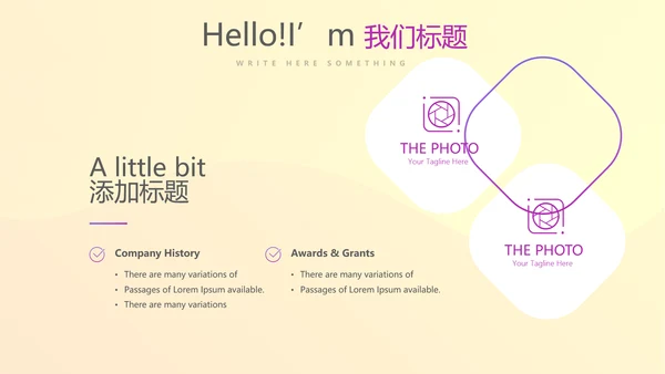 公司产品图片展示宣传通用PPT动态模板