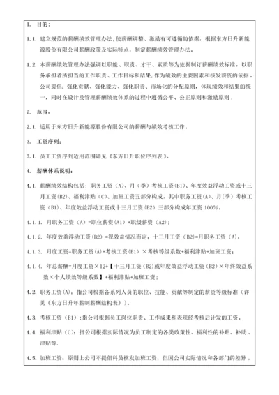 东方日升集团薪酬绩效管理办法.docx