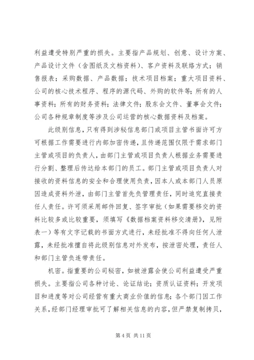 人事信息保密管理制度.docx