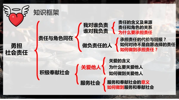 第三单元《勇担社会责任》复习课件(共28张PPT)