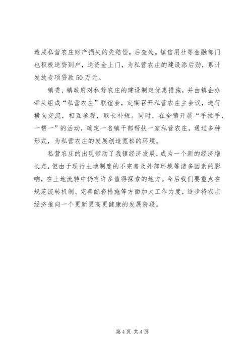 乡镇土地规模经营工作汇报.docx