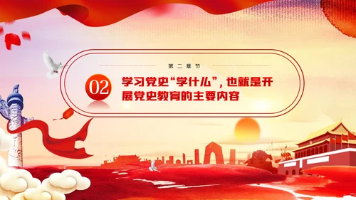 学好百年党史走好新时代长征路党课党建PPT