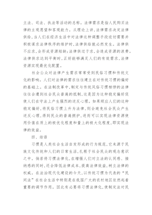 湖北省优秀法律学术论文精选.docx