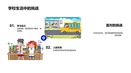 小学毕业感言PPT模板