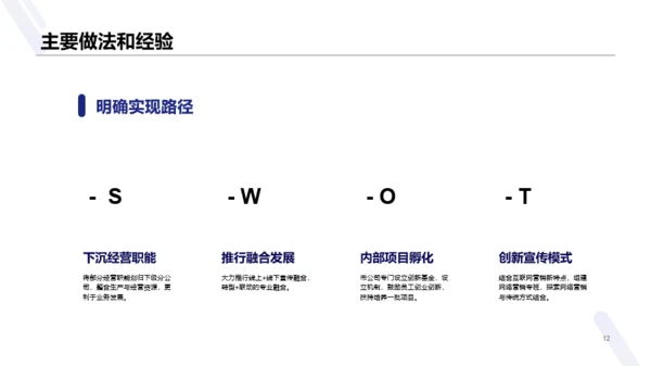 蓝色商务销售部年终总结汇报PPT案例