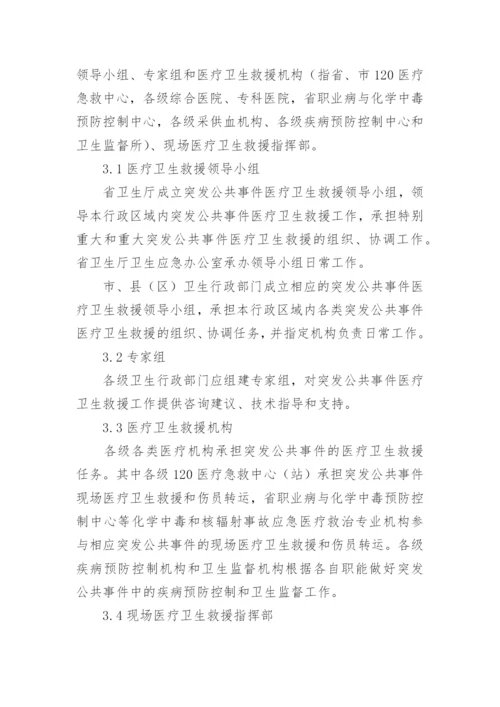 突发公共事件医疗卫生救援应急预案.docx