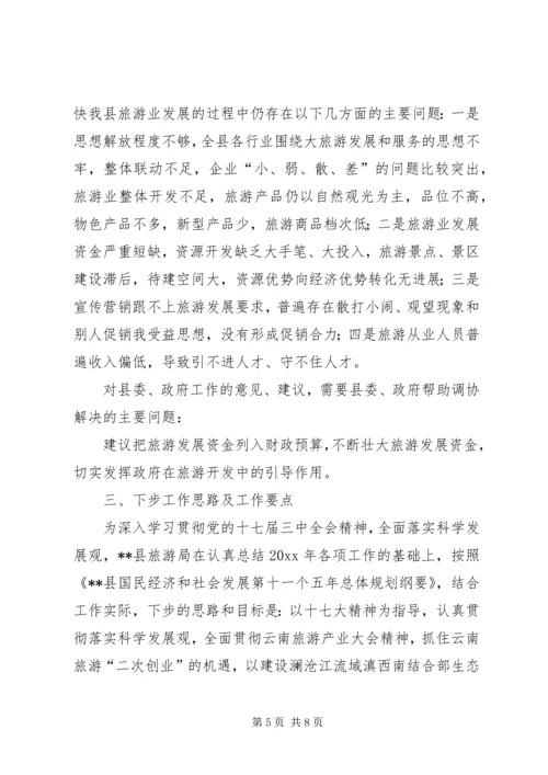 旅游工作总结暨工作计划 (2).docx