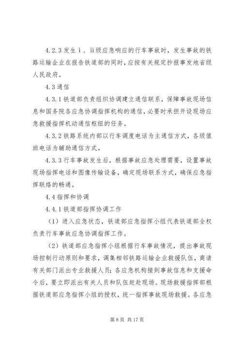 铁路行车事故应急处置预案.docx