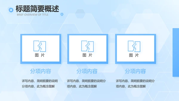 蓝色大气生物医药科技公司简介PPT