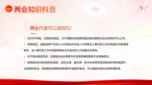 全国两会精神两会常识两会看点两会政府工作报告PPT