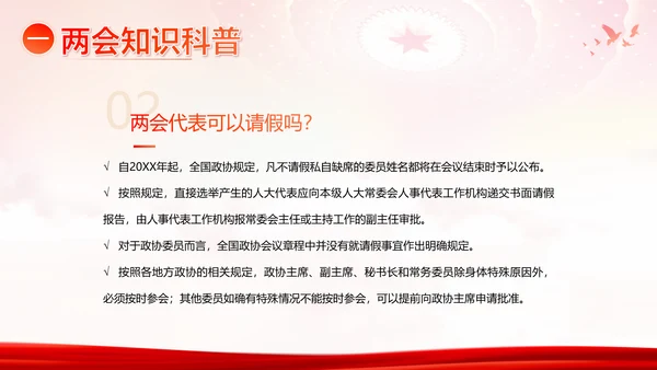 全国两会精神两会常识两会看点两会政府工作报告PPT