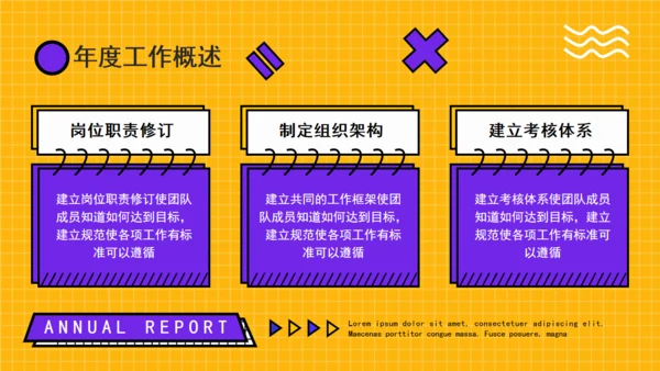 卡通风年终总结通用PPT模板