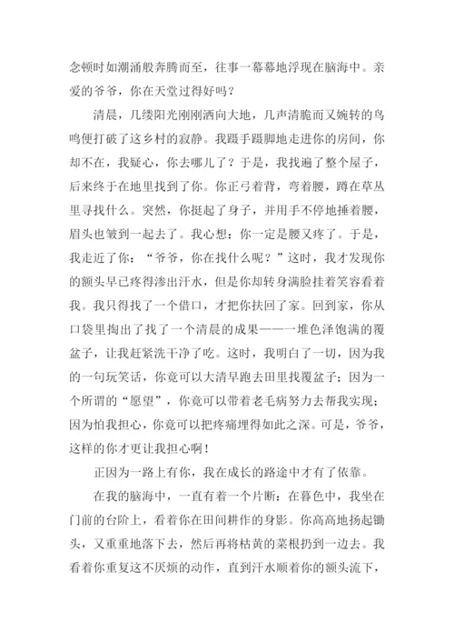 遥远的怀念作文.docx