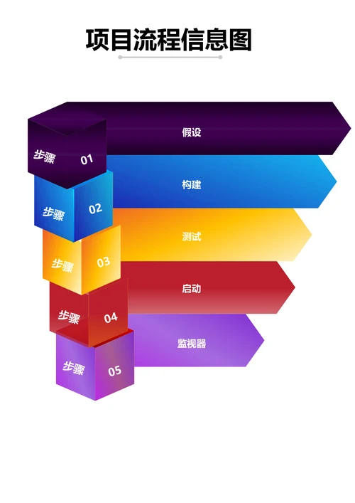 项目流程信息图