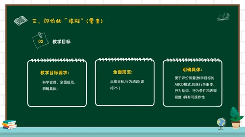 绿色黑板风教师关于评课PPT如何听课评课