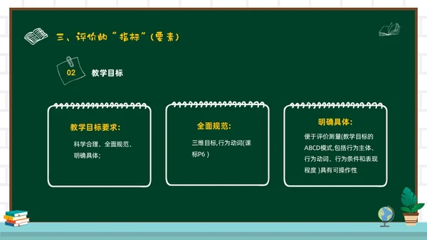 绿色黑板风教师关于评课PPT如何听课评课