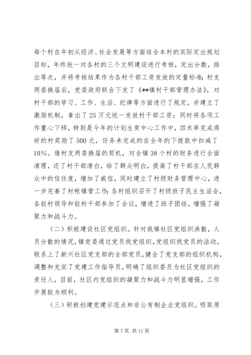 乡镇组织工作总结_1.docx