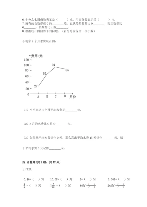 北师大版六年级下册数学 期末检测卷附参考答案（考试直接用）.docx