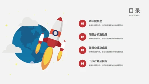 火箭商务创业融资计划书通用PPT模版