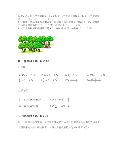 人教版六年级下册数学期末测试卷【新题速递】.docx