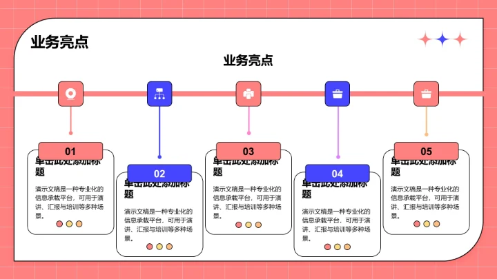 管理层年中经营总结PPT模板