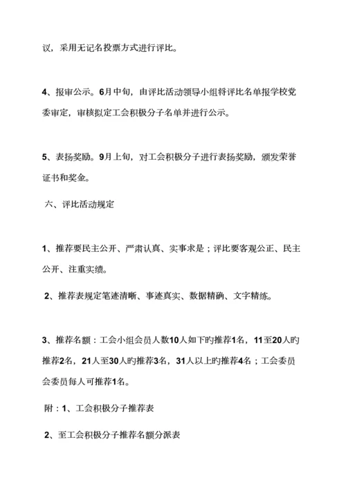 工会表彰活动专题方案.docx