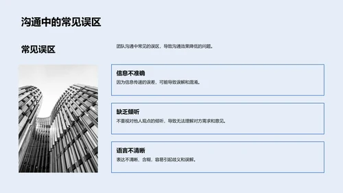 服务团队沟通技巧PPT模板