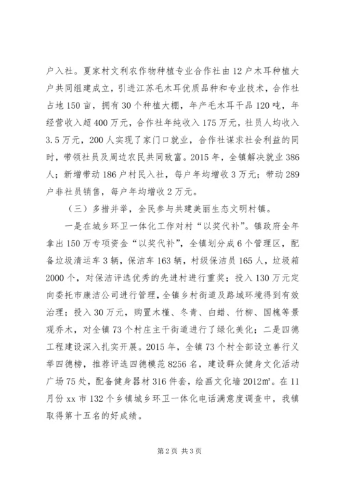 乡镇年度基层政务工作总结范文.docx