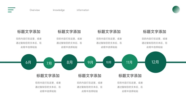 绿色极简风运动健身培训PPT模板