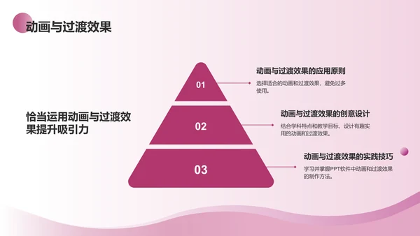 紫色渐变风教学各学科PPTPPT模板