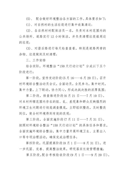 社区环境整治实施方案.docx