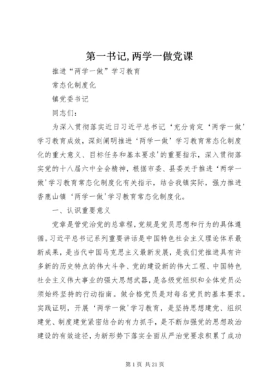 第一书记,两学一做党课 (3).docx