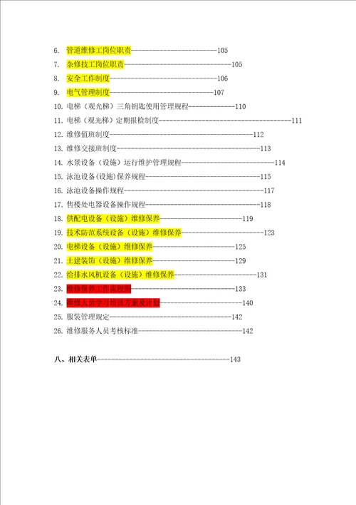 XX国际社区售楼中心、样板区、会所物业服务管理方案