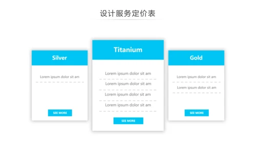 精美多彩色UI平面设计公司宣传PPT模板