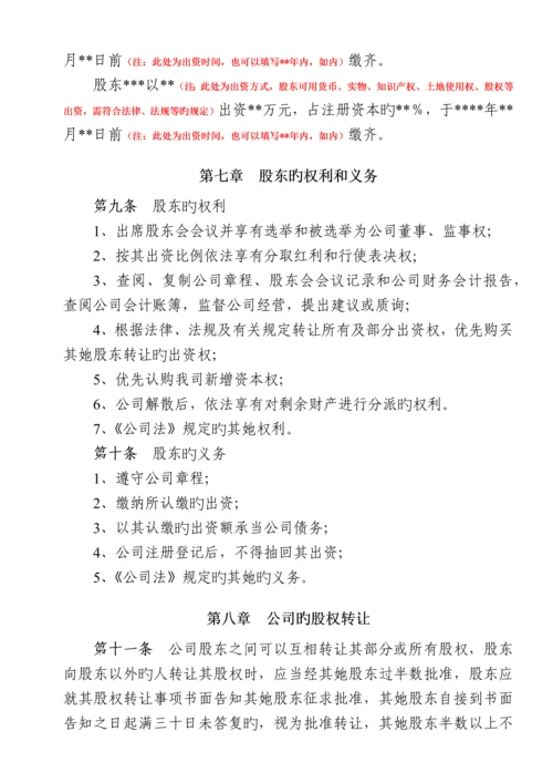 公司综合章程董事会及公司综合章程执行董事会.docx